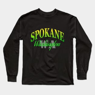 City Pride: Spokane, Washington Long Sleeve T-Shirt